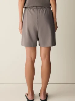 Pima Cotton Stretch Jersey Walking Shorts