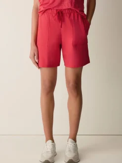 Pima Cotton Stretch Jersey Walking Shorts