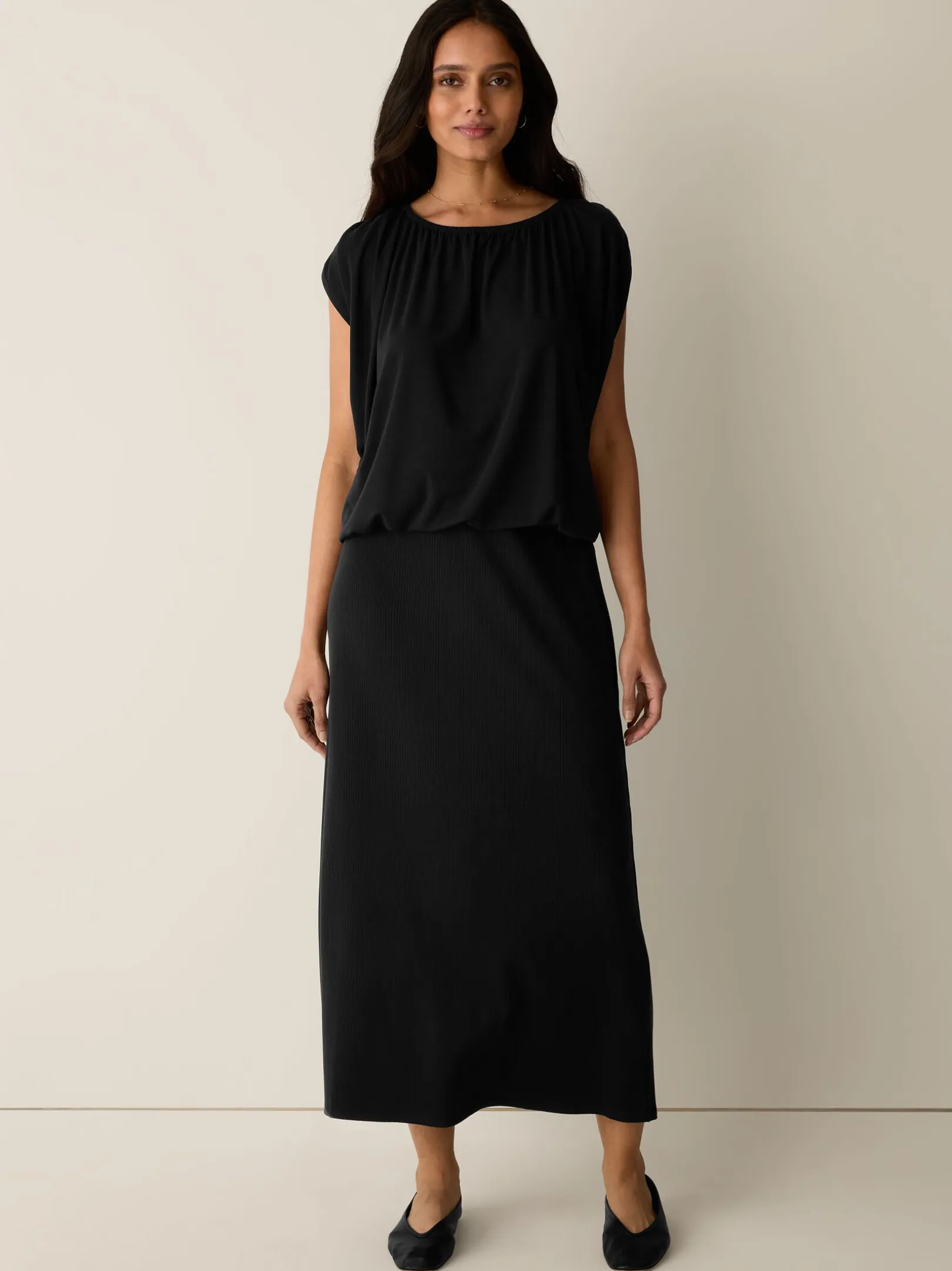 Ribbed Knit Skirt