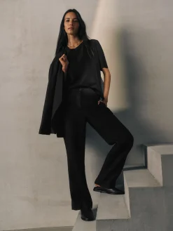 Silk Crepe de Chine Bold Tee