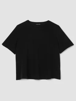 Silk Crepe de Chine Bold Tee