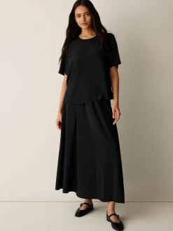 Silk Crepe de Chine Bold Tee