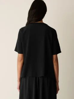 Silk Crepe de Chine Bold Tee