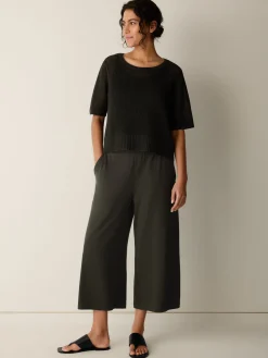 Stretch Jersey Knit Culotte