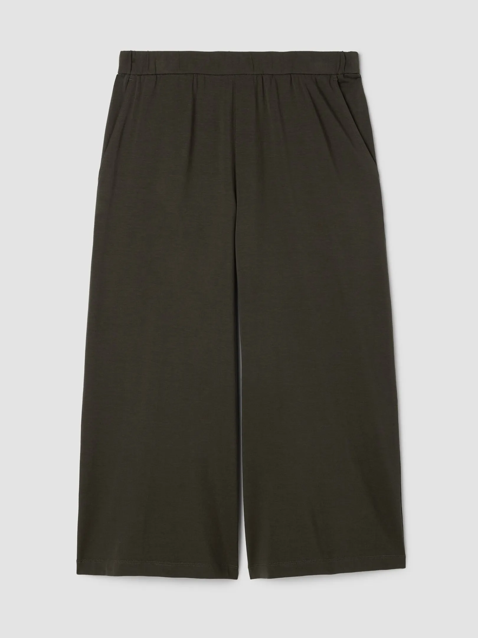 Stretch Jersey Knit Culotte
