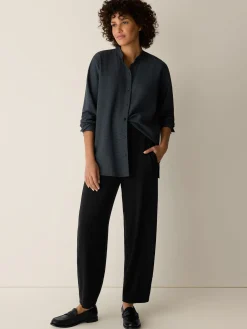Stretch Jersey Knit Lantern Pant