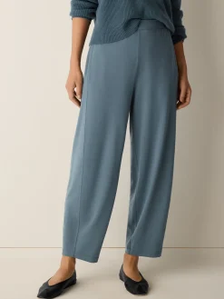 Stretch Jersey Knit Lantern Pant
