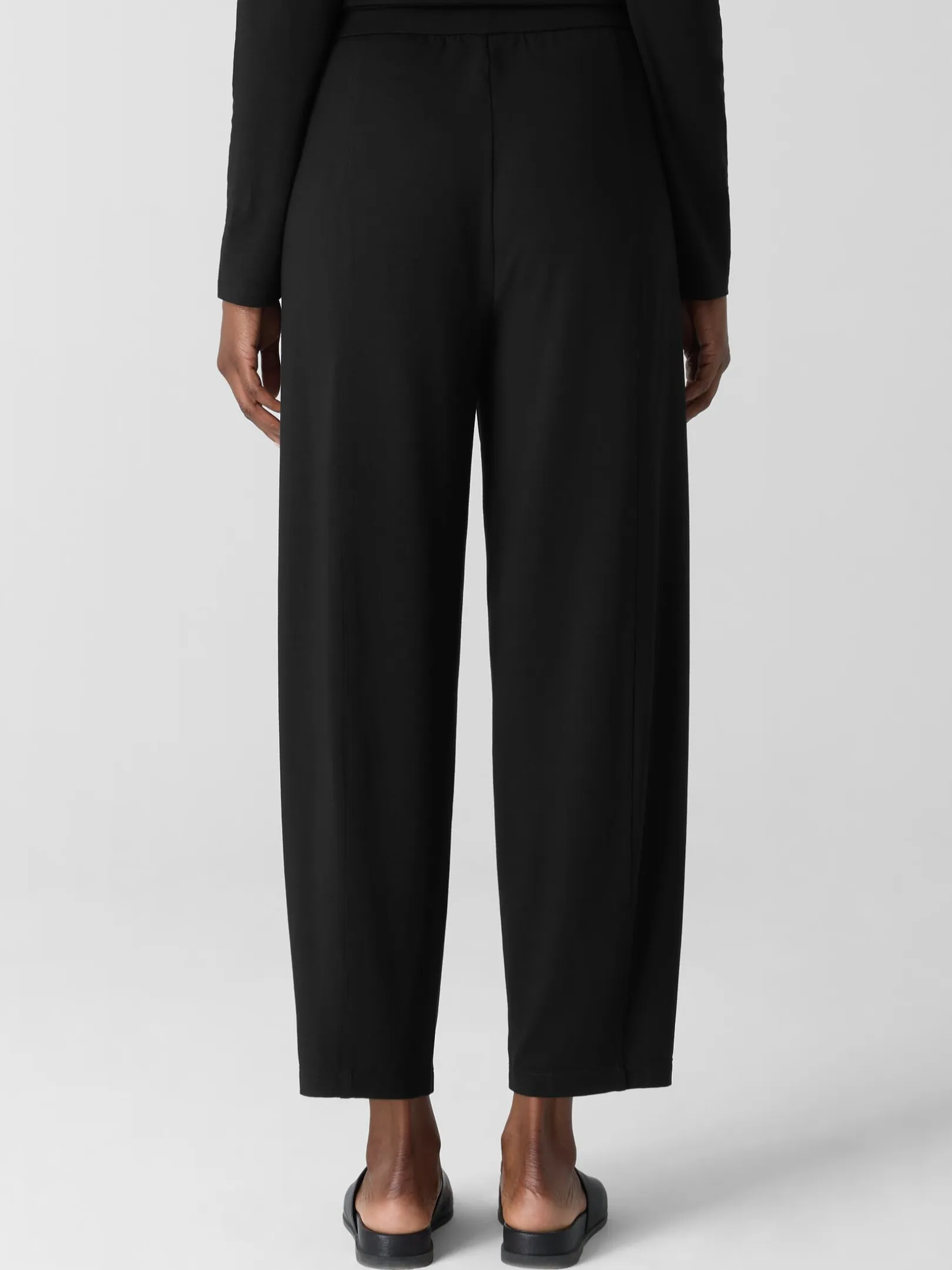 Stretch Jersey Knit Lantern Pant