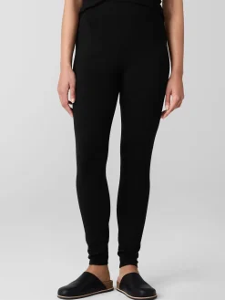 Stretch Jersey Knit Leggings