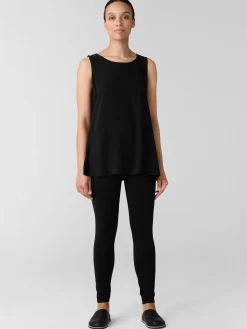 Stretch Jersey Knit Leggings