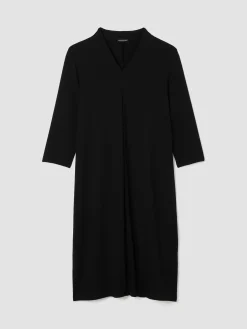 Stretch Jersey Knit Oval Dress