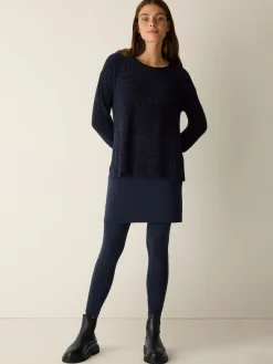 Stretch Jersey Knit Skirted Legging
