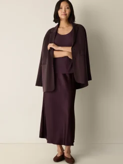 Stretch Silk Jersey Scoop Neck Tank