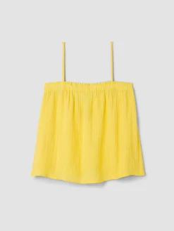 Striped Organic Cotton Gauze Cami