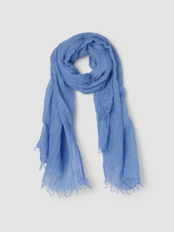 Textured Linen Blend Scarf