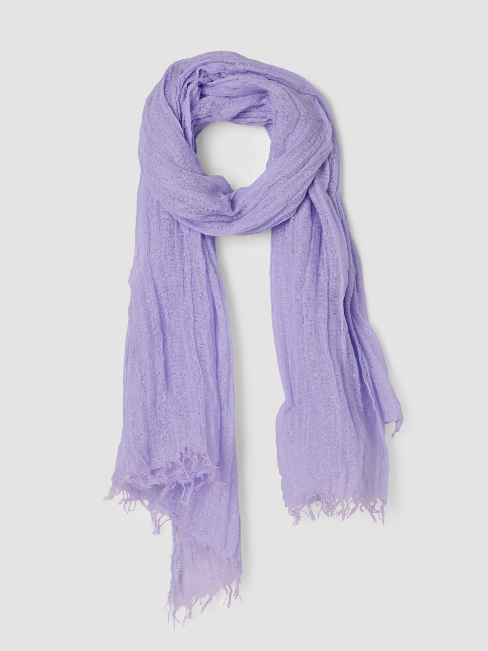 Textured Linen Blend Scarf