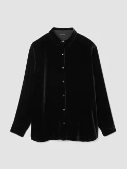 Velvet Classic Collar Shirt