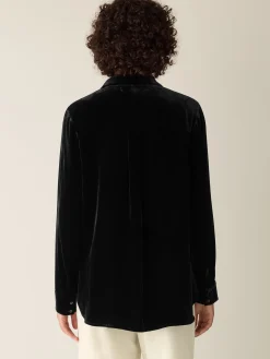 Velvet Classic Collar Shirt