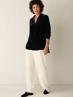 Velvet Classic Collar Shirt