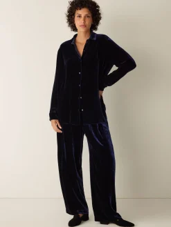 Velvet Classic Collar Shirt