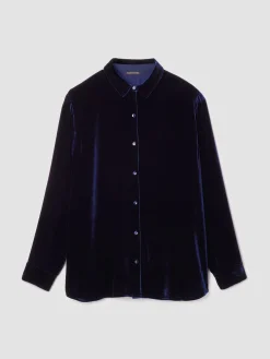 Velvet Classic Collar Shirt