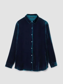 Velvet Classic Collar Shirt