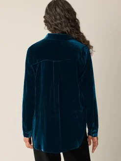 Velvet Classic Collar Shirt