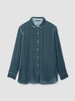 Velvet Classic Collar Shirt