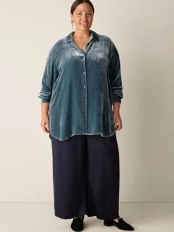 Velvet Classic Collar Shirt