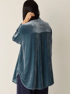 Velvet Classic Collar Shirt