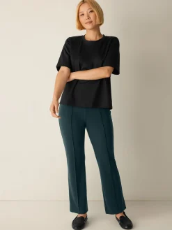 Washable Flex Ponte Kick Pant