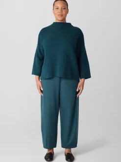 Washable Flex Ponte Lantern Pant