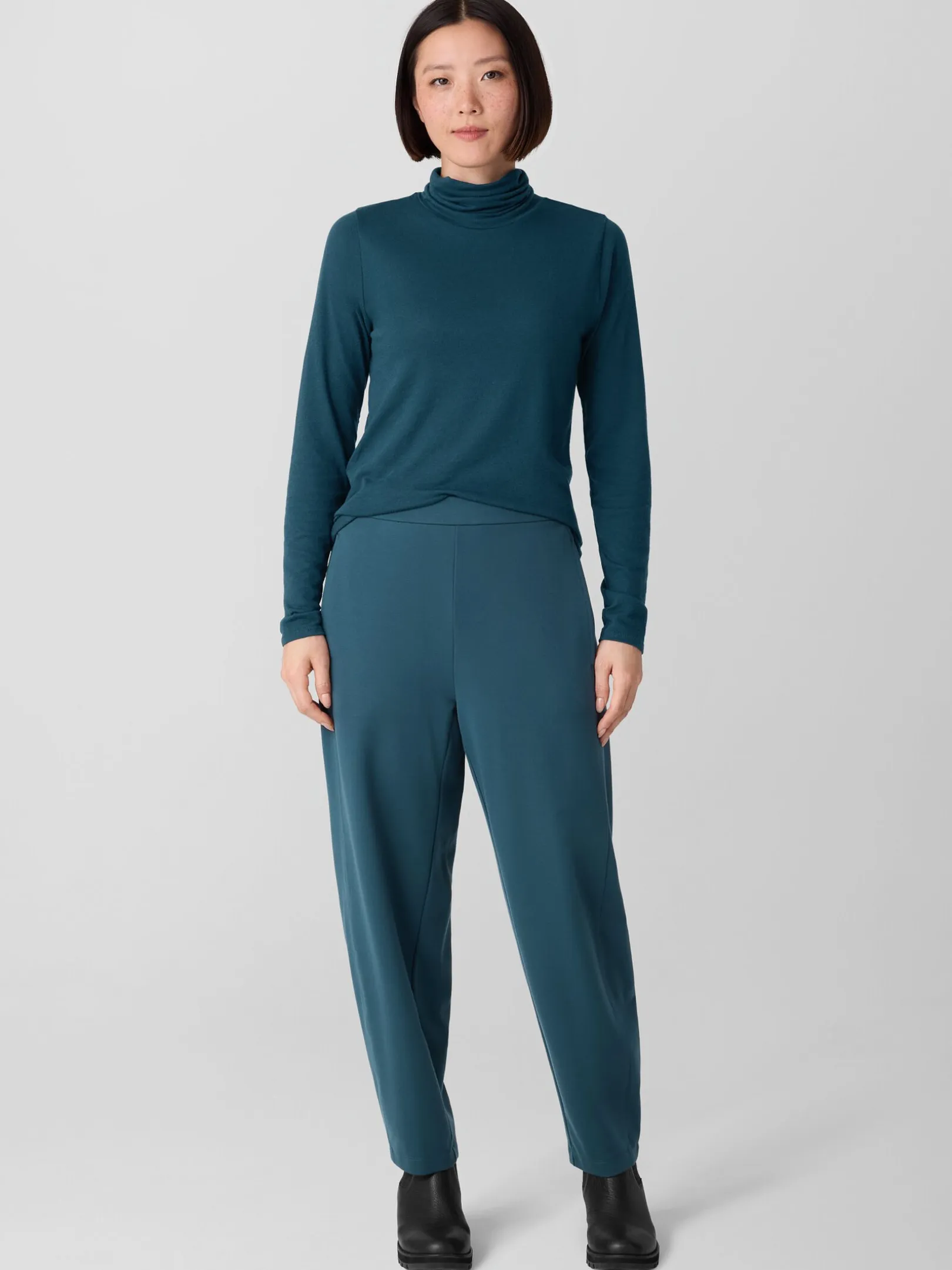 Washable Flex Ponte Lantern Pant