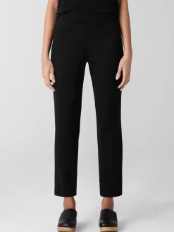 Washable Flex Ponte Slim Pant