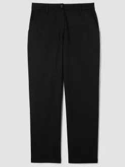 Washable Flex Ponte Straight Trouser Pant