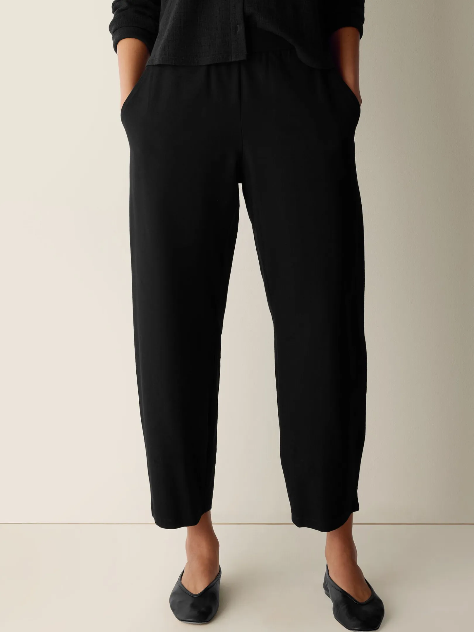 Washable Stretch Crepe Arch Pant