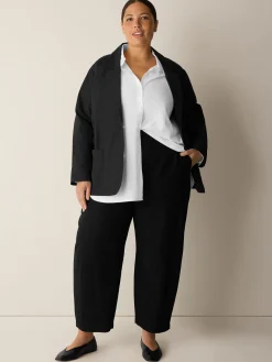 Washable Stretch Crepe Arch Pant