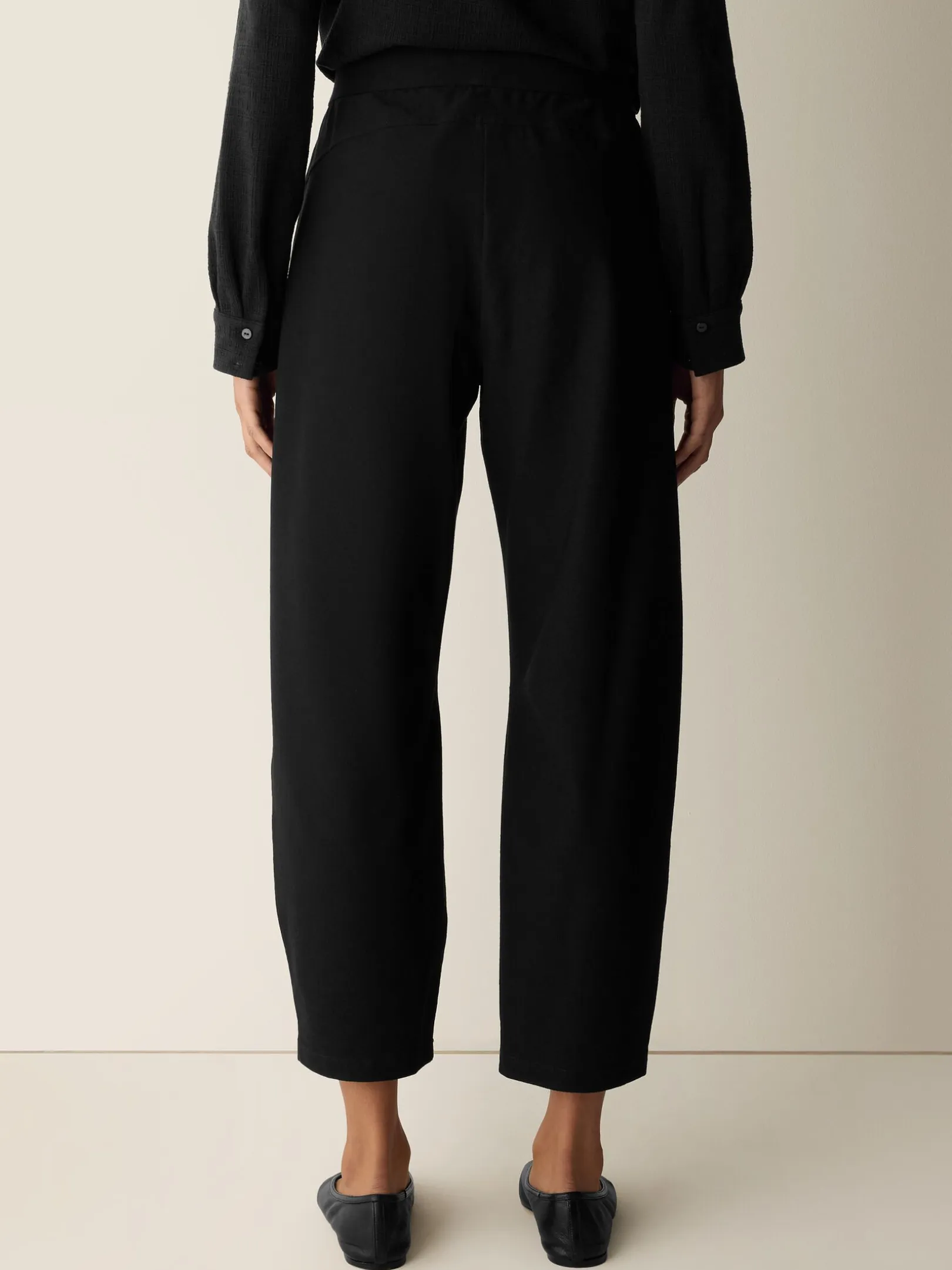 Washable Stretch Crepe Arch Pant