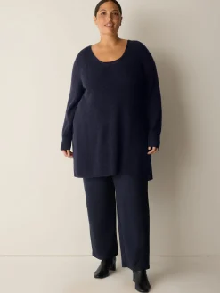 Washable Stretch Crepe Kick Pant