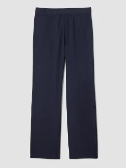 Washable Stretch Crepe Kick Pant