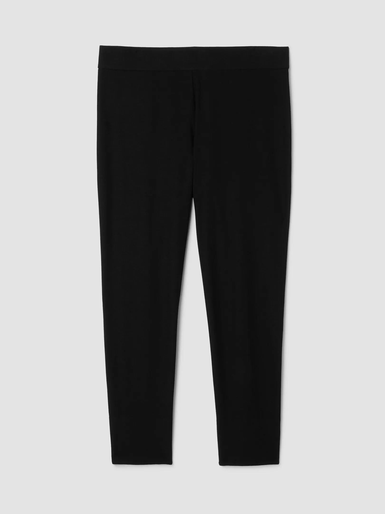 Washable Stretch Crepe Slim Pant