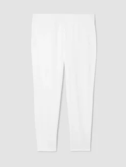 Washable Stretch Crepe Slim Pant