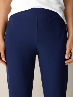Washable Stretch Crepe Slim Pant
