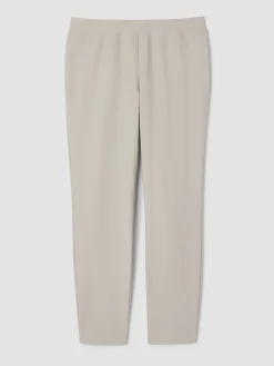 Washable Stretch Crepe Slim Pant