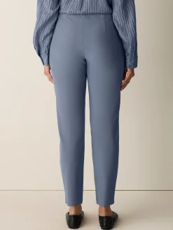 Washable Stretch Crepe Slim Pant