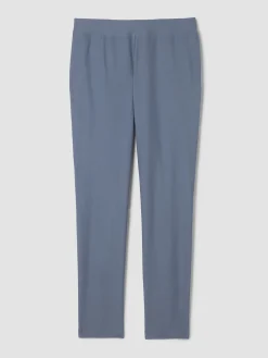 Washable Stretch Crepe Slim Pant