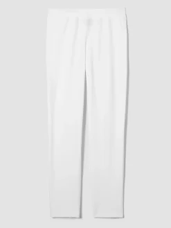 Washable Stretch Crepe Slim Pant