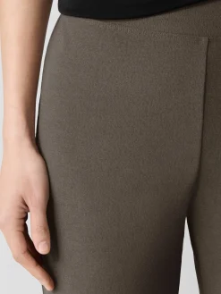 Washable Stretch Crepe Slim Pant