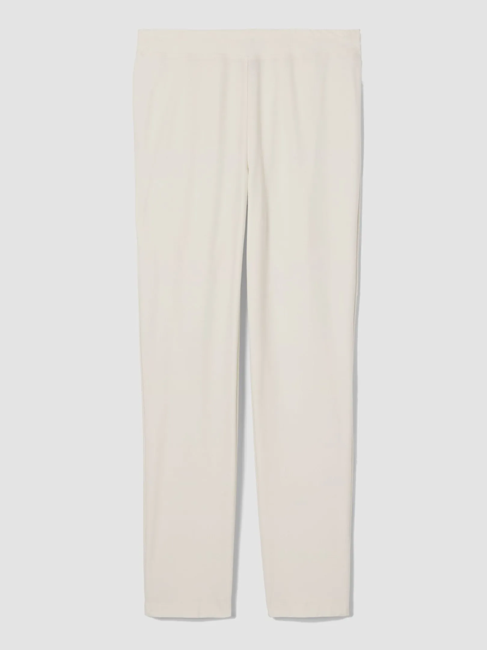 Washable Stretch Crepe Slim Pant