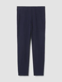 Washable Stretch Crepe Slim Pant